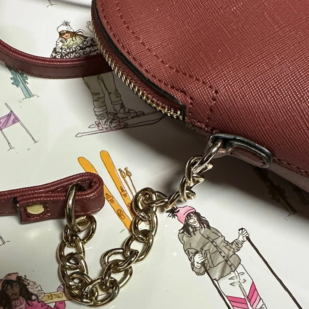Steve Madden Chic rust color Crossbody Bag - Picture 5 of 10